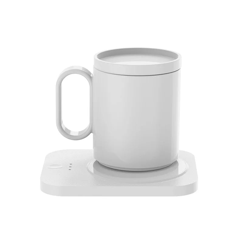USB Cup Warmer Coffee Milk Tea Water Mug Heater Temperature Adjustable Heating Coaster for Home Office Winter Automatic Heating
