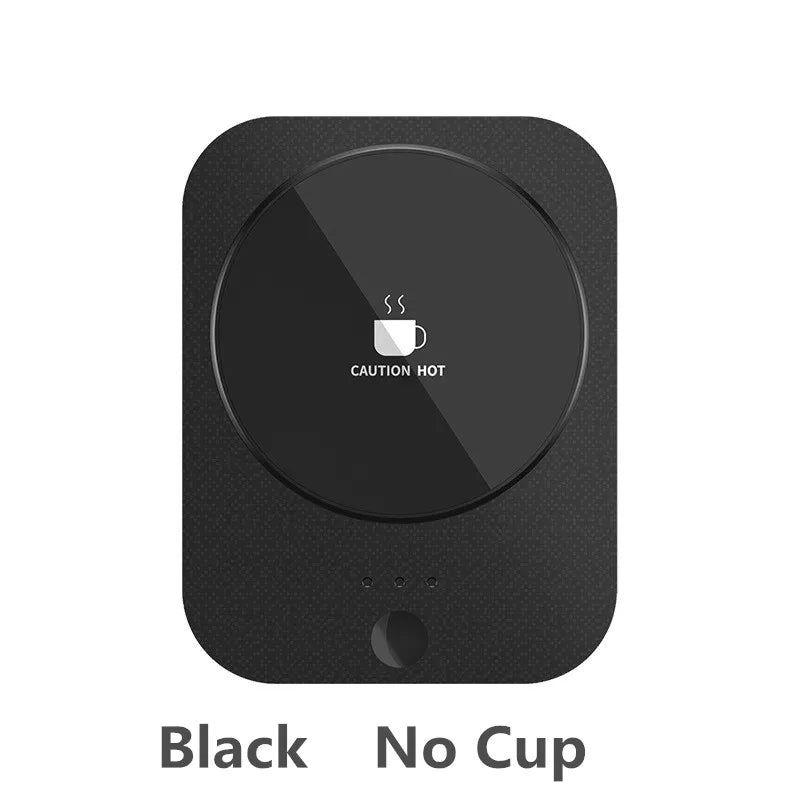 USB Cup Warmer Coffee Milk Tea Water Mug Heater Temperature Adjustable Heating Coaster for Home Office Winter Automatic Heating