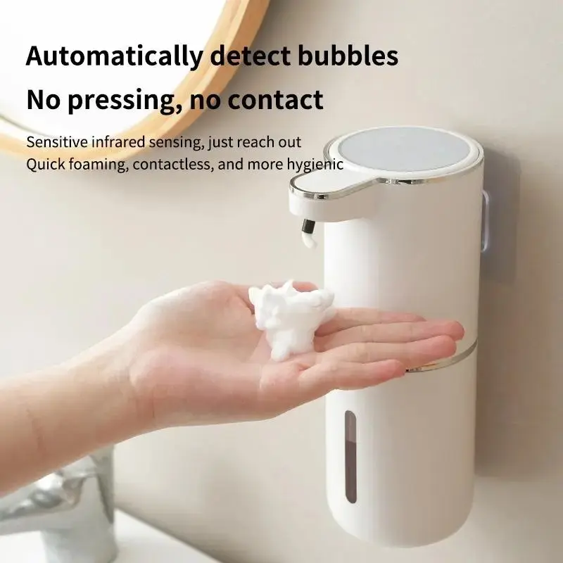 Automatic Foam Soap Dispenser – Wall-Mount, Touchless, USB Rechargeable