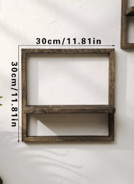 Repisa Flotante de Madera Rústica LFL Home – Carácter y Funcionalidad en tu Pared