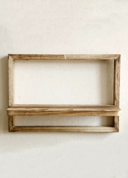 Repisa Flotante de Madera Rústica LFL Home – Carácter y Funcionalidad en tu Pared