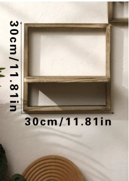 Repisa Flotante de Madera Rústica LFL Home – Carácter y Funcionalidad en tu Pared