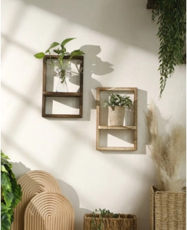 Repisa Flotante de Madera Rústica LFL Home – Carácter y Funcionalidad en tu Pared